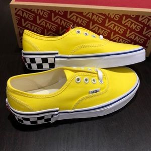 vans blazing yellow